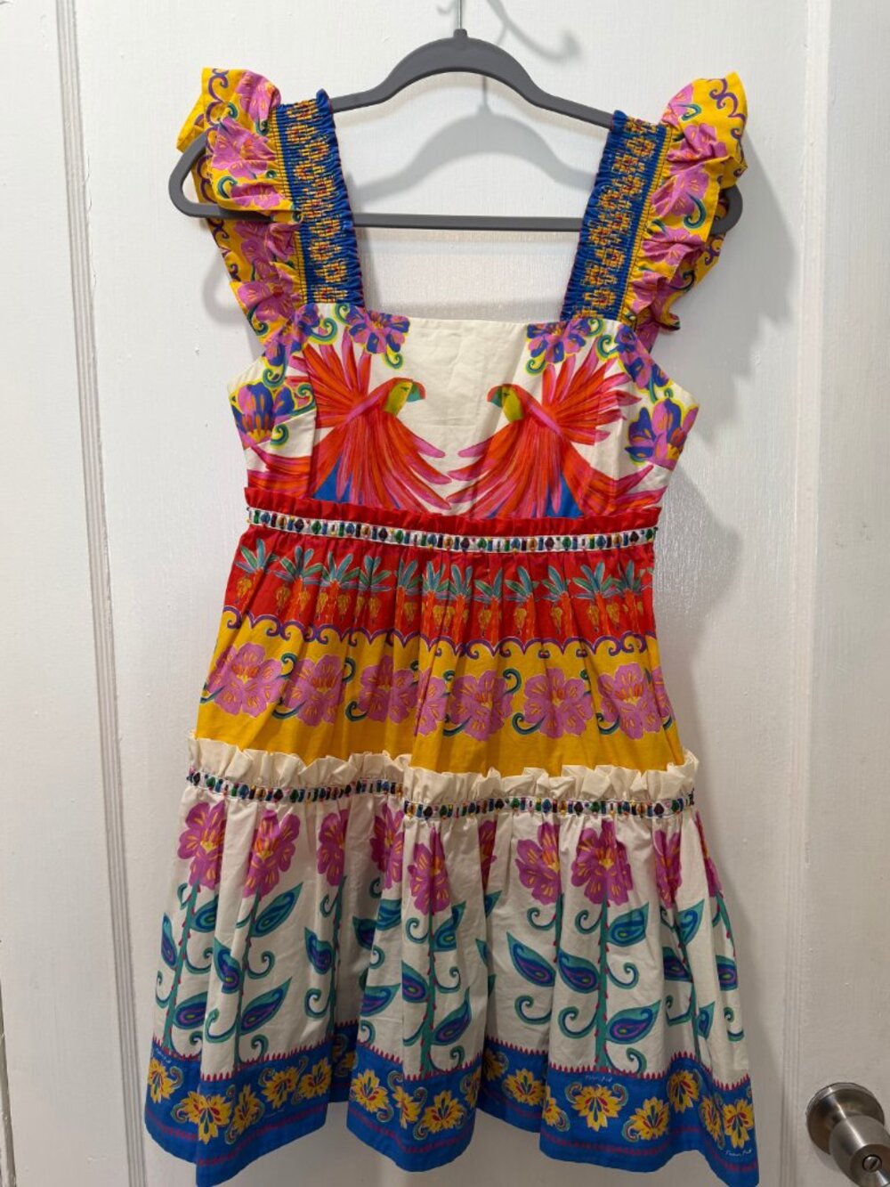 Farm Rio Parrot Dress